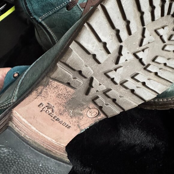 Dromedaris Kara Teal Colour Boots Size 10 - Picture 5 of 6